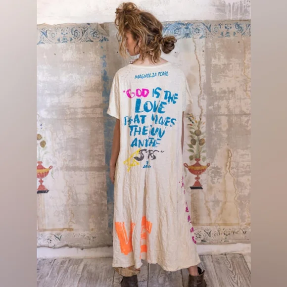 MP Love Graffiti Dress one size - Picture 6 of 6